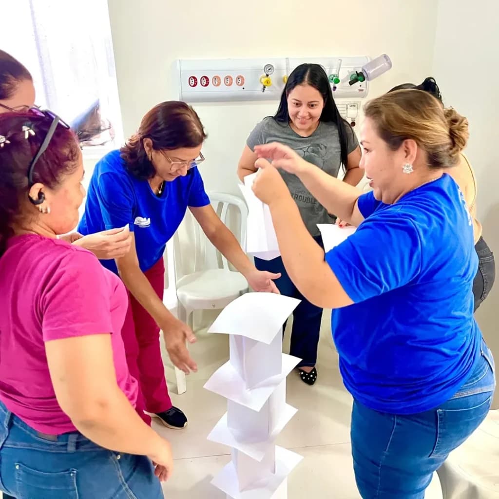Equipe da saúde do FESAT participou de treinamento sobre Equilíbrio Emocional