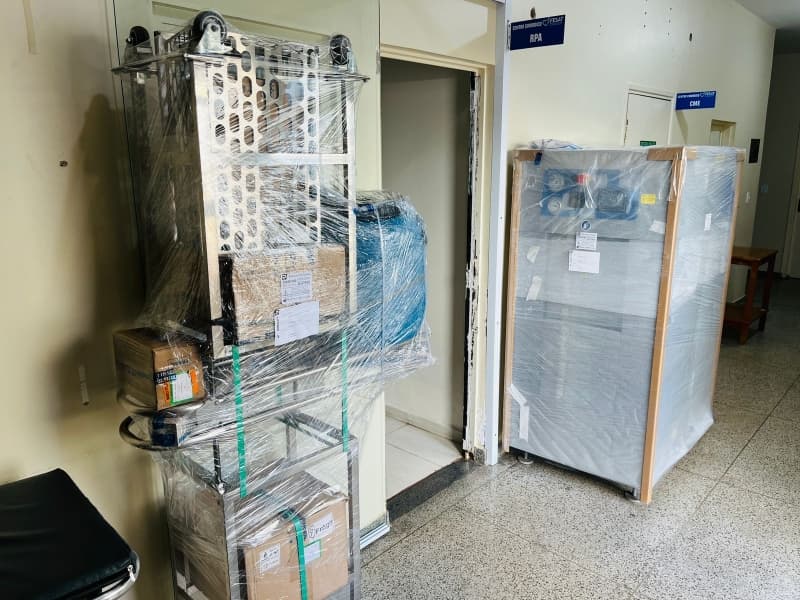 FESAT recebe uma nova e moderna autoclave