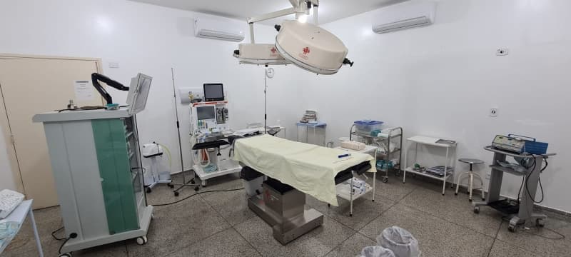 Centro cirúrgico do Hospital FESAT